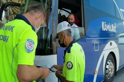 Bursa’da şehirler arası otobüs seferleri polis kontrolü altında
