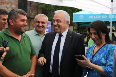 Başkan Özdemir mahalle buluşmasında